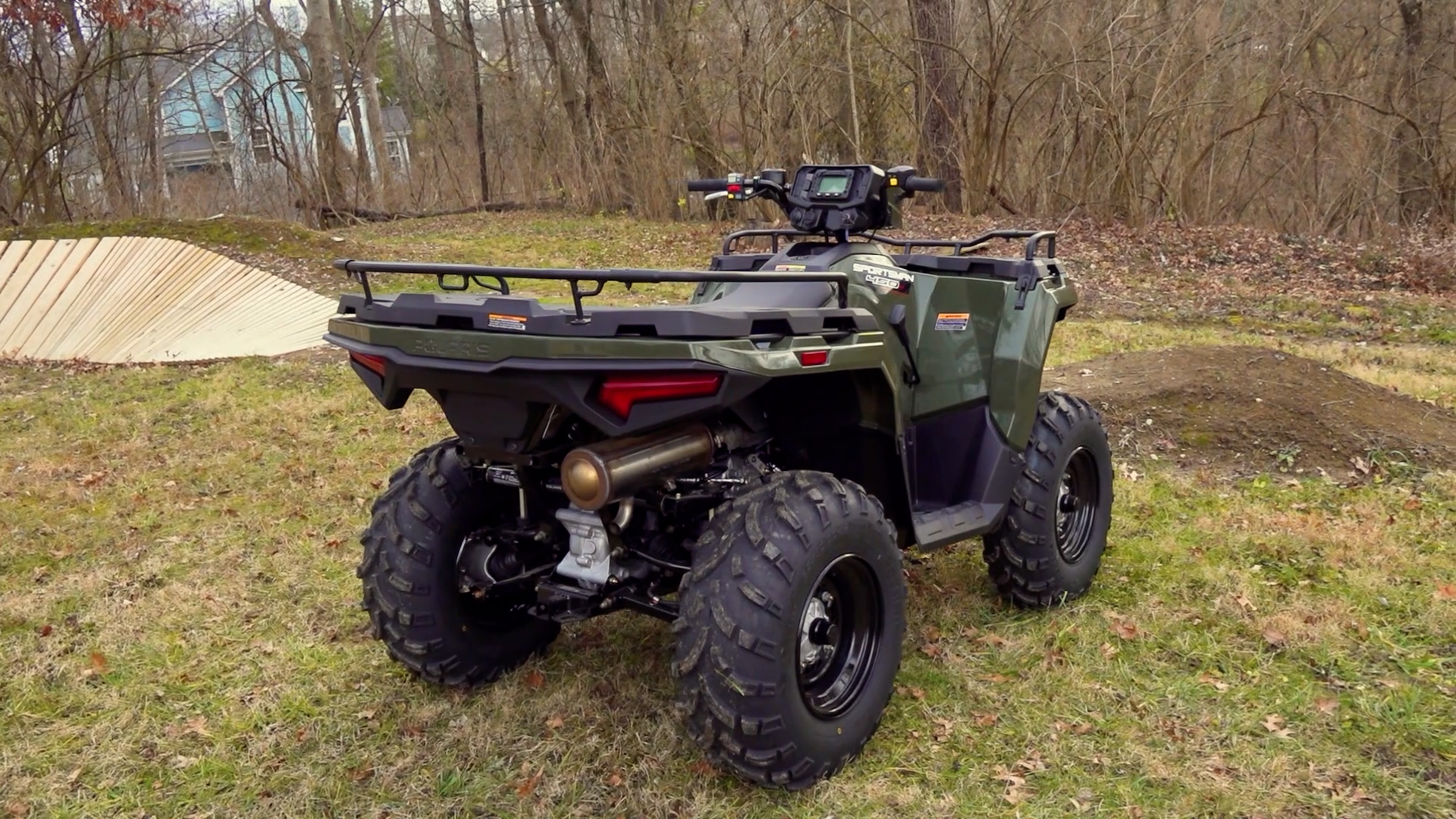 2021 Polaris Sportsman 450 EPS Test Review - ATV On Demand