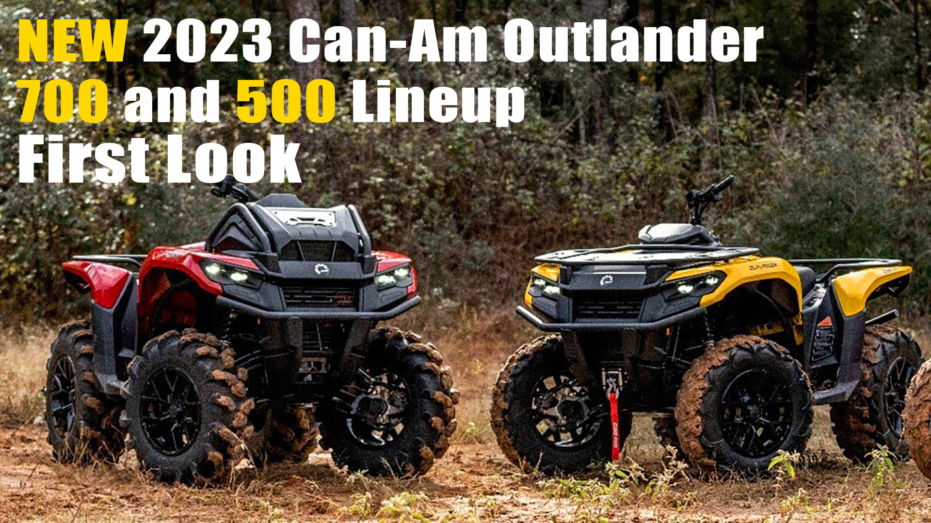 2023 Can Am Outlander 700 and 500 First Look WITH VIDEO ATV On Demand